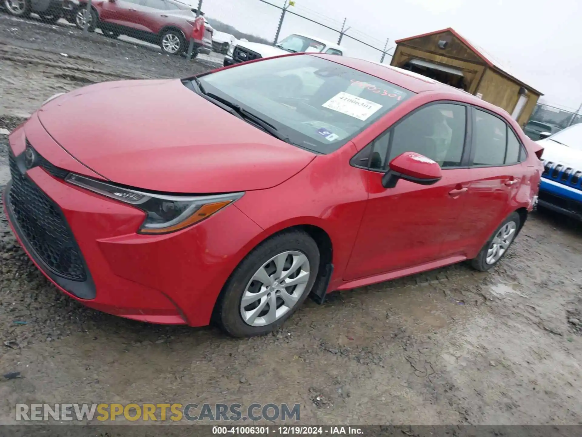 2 Photograph of a damaged car JTDEPMAE8MJ147041 TOYOTA COROLLA 2021