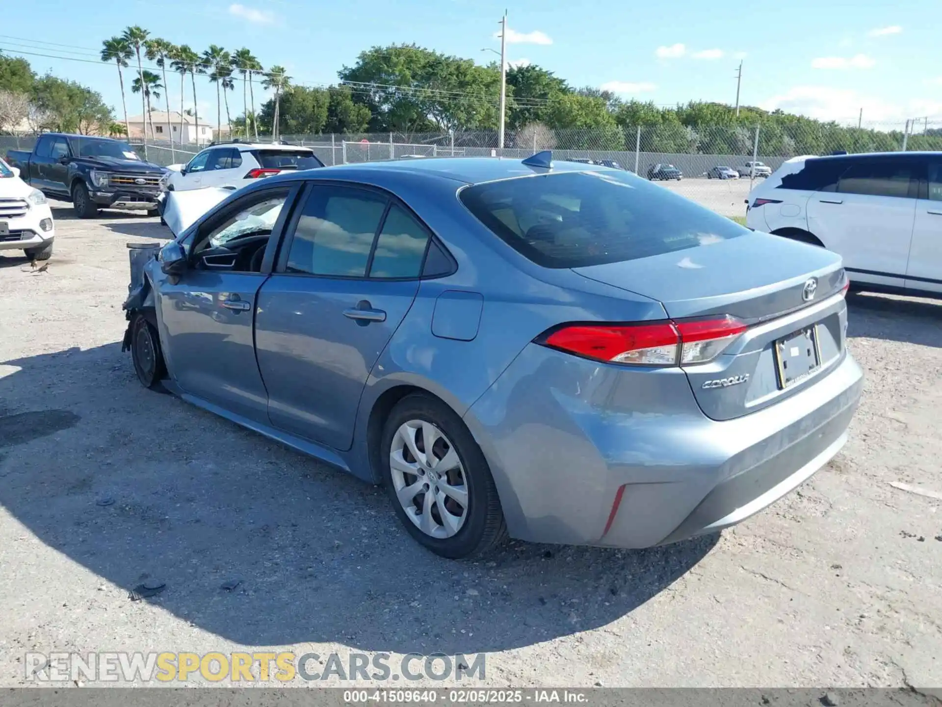 3 Photograph of a damaged car JTDEPMAE8MJ147248 TOYOTA COROLLA 2021