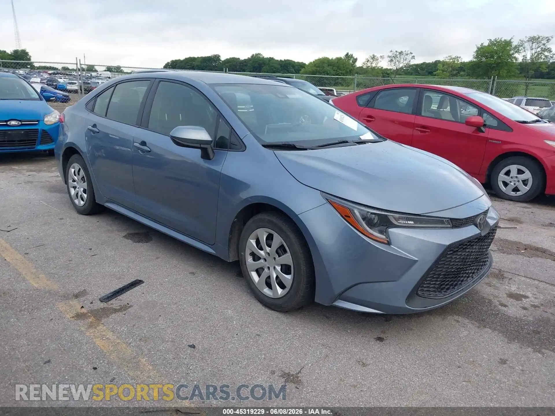 1 Photograph of a damaged car JTDEPMAE8MJ150148 TOYOTA COROLLA 2021