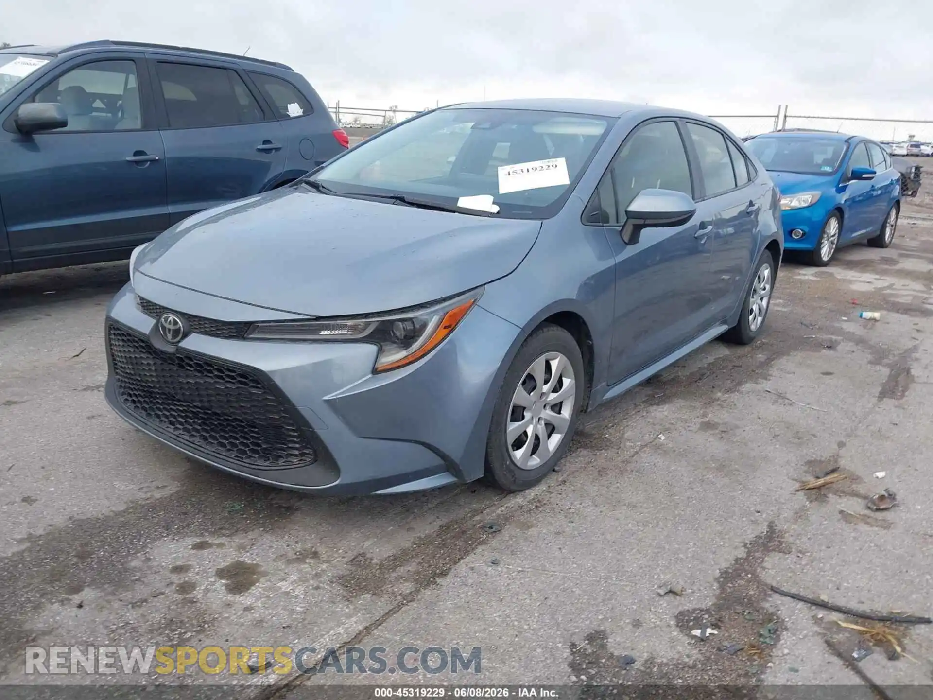 2 Photograph of a damaged car JTDEPMAE8MJ150148 TOYOTA COROLLA 2021