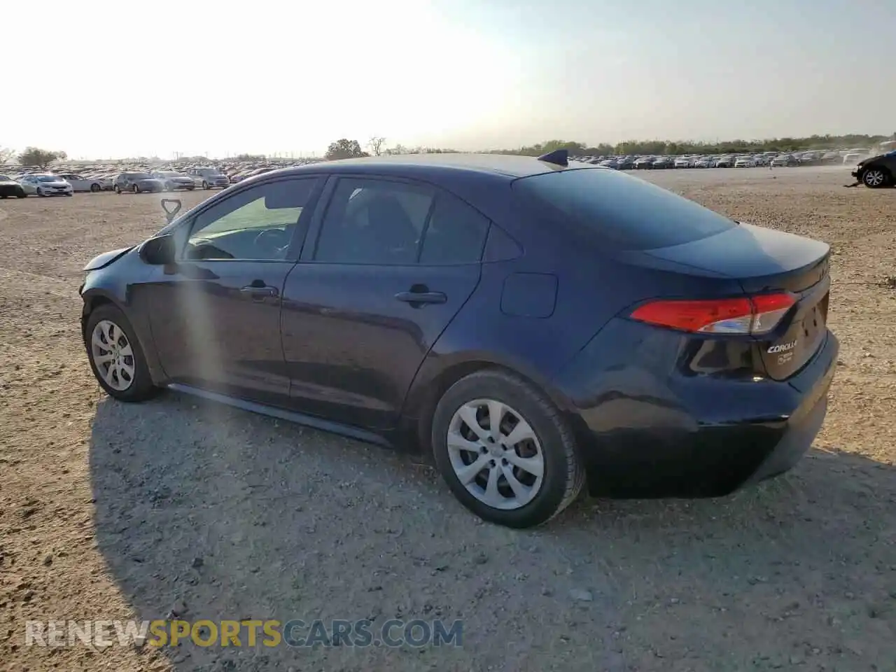 2 Photograph of a damaged car JTDEPMAE8MJ151073 TOYOTA COROLLA 2021