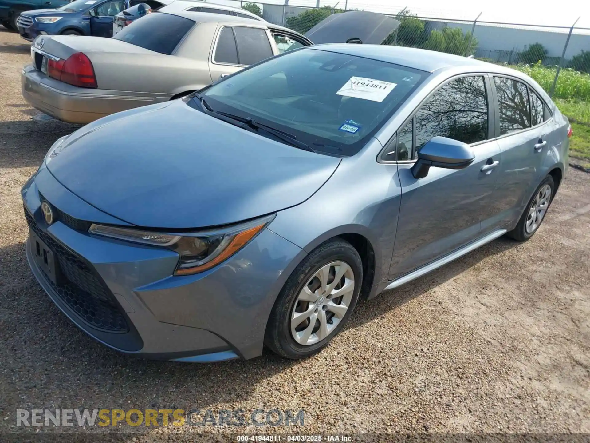 2 Photograph of a damaged car JTDEPMAE8MJ151560 TOYOTA COROLLA 2021