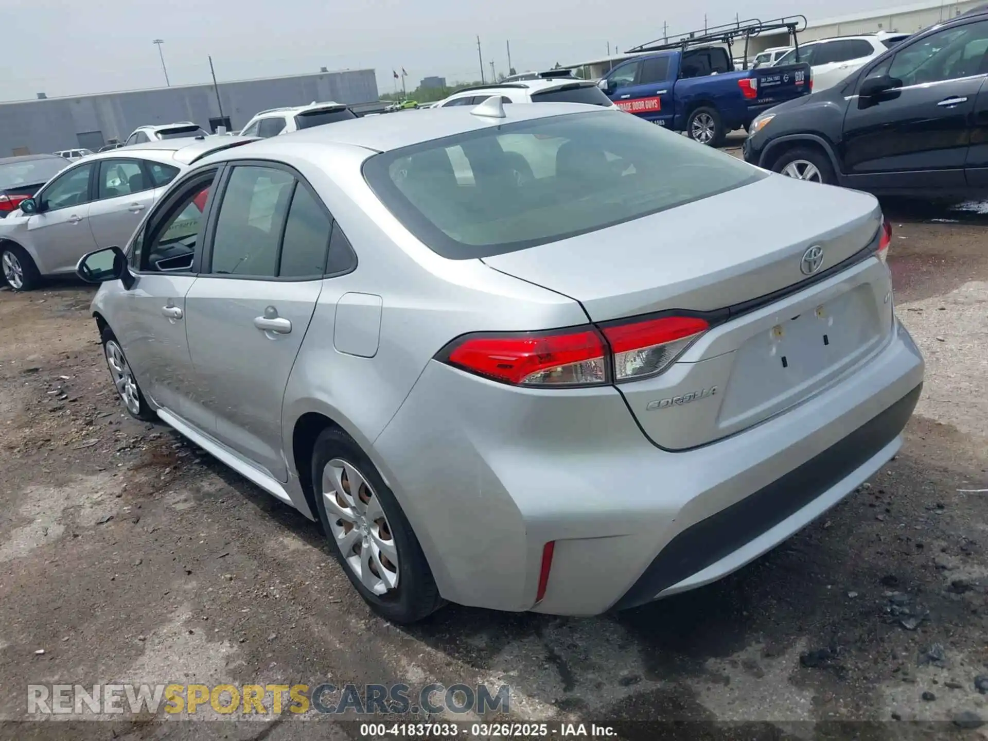 3 Photograph of a damaged car JTDEPMAE8MJ152367 TOYOTA COROLLA 2021