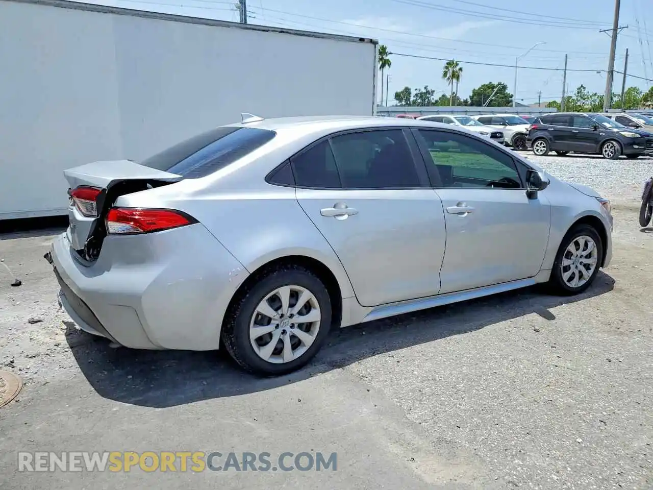 3 Photograph of a damaged car JTDEPMAE8MJ152711 TOYOTA COROLLA 2021