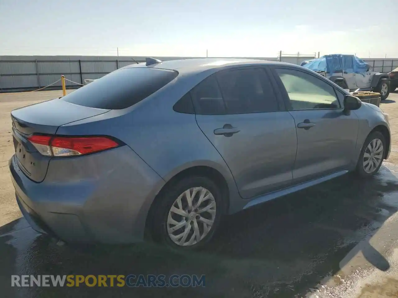 3 Photograph of a damaged car JTDEPMAE8MJ152773 TOYOTA COROLLA 2021