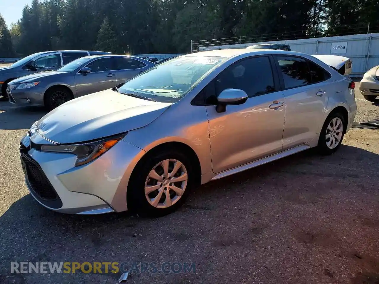 1 fotografías del automóvil dañado JTDEPMAE8MJ156824 TOYOTA COROLLA 2021