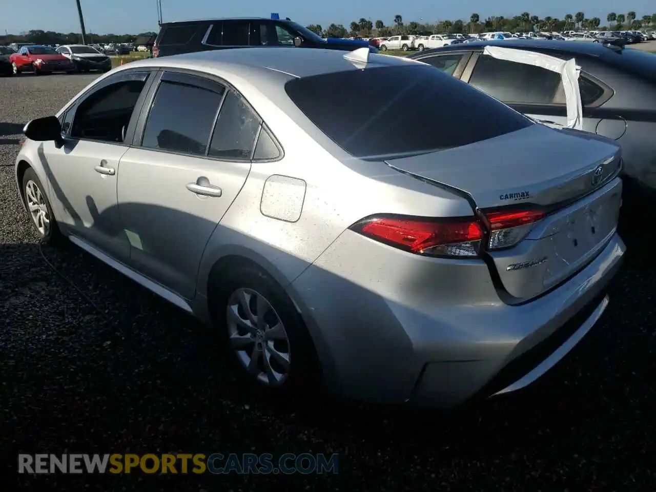 2 Фотография поврежденного автомобиля JTDEPMAE8MJ158105 TOYOTA COROLLA 2021