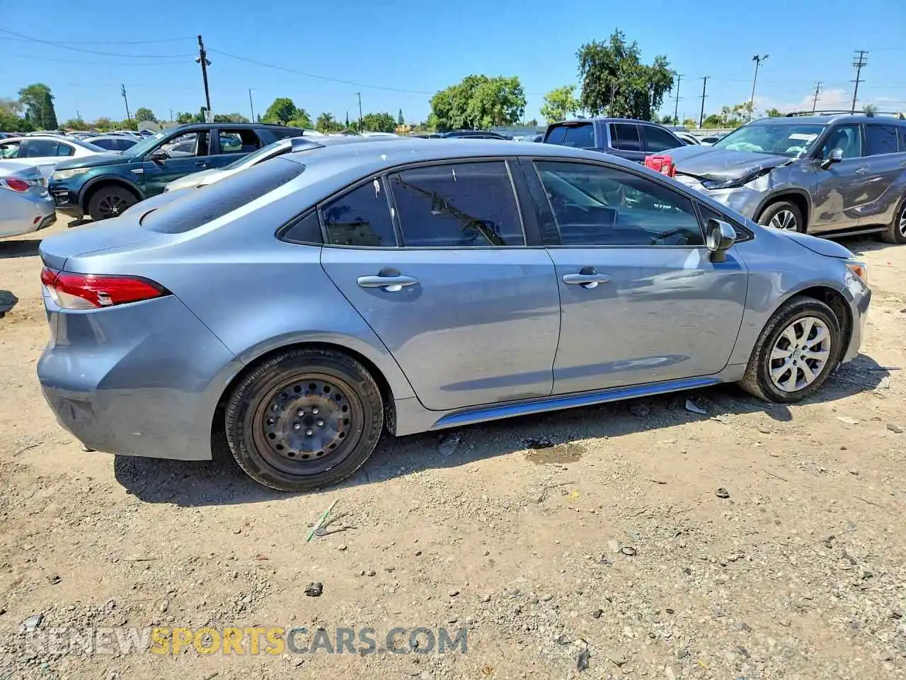 3 Photograph of a damaged car JTDEPMAE8MJ158511 TOYOTA COROLLA 2021
