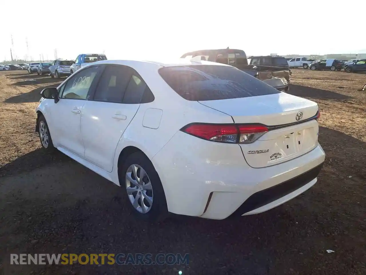 3 Photograph of a damaged car JTDEPMAE8MJ159691 TOYOTA COROLLA 2021