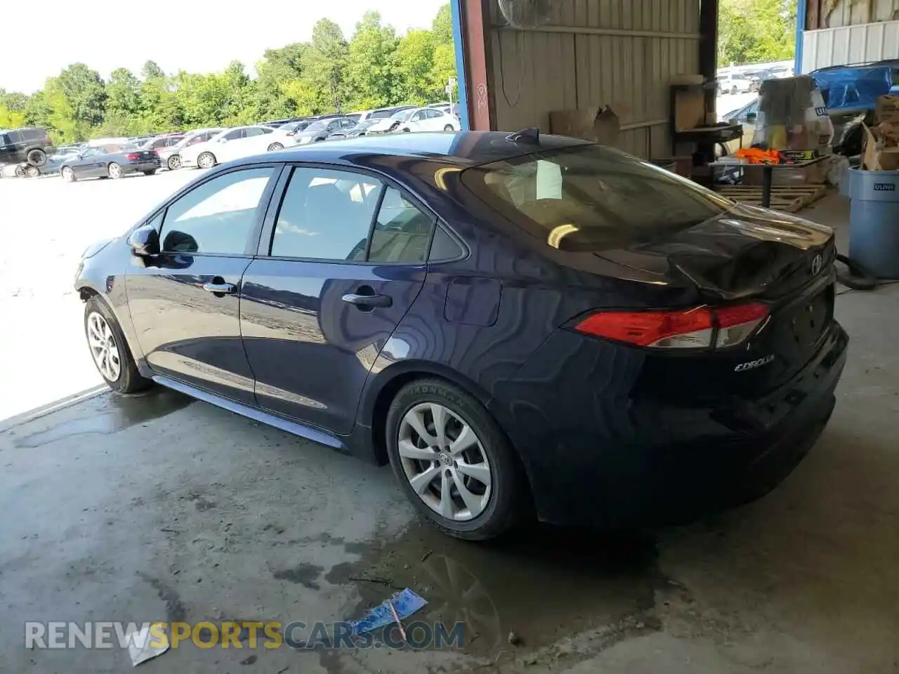 2 Photograph of a damaged car JTDEPMAE8MJ163840 TOYOTA COROLLA 2021