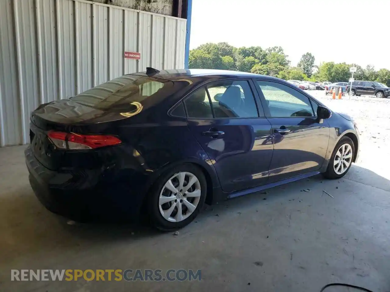 3 Photograph of a damaged car JTDEPMAE8MJ163840 TOYOTA COROLLA 2021