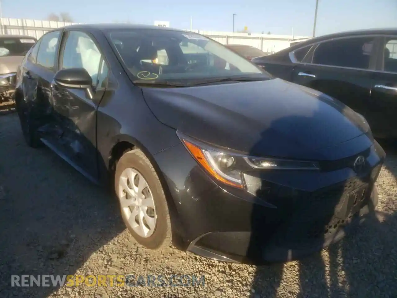 1 Photograph of a damaged car JTDEPMAE8MJ164874 TOYOTA COROLLA 2021