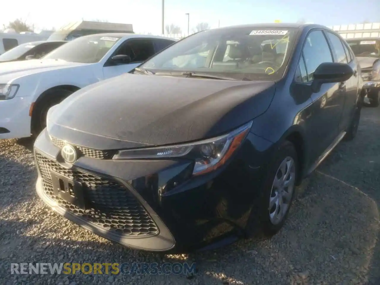 2 Photograph of a damaged car JTDEPMAE8MJ164874 TOYOTA COROLLA 2021