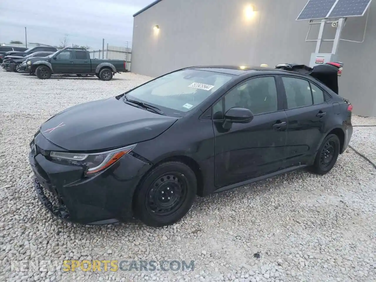 1 Photograph of a damaged car JTDEPMAE8MJ174501 TOYOTA COROLLA 2021