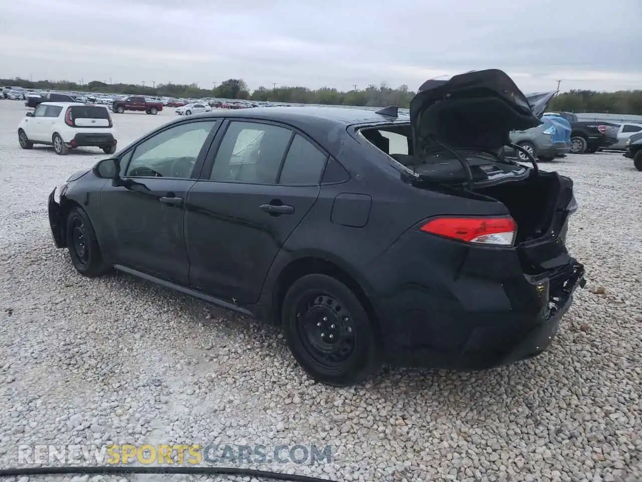 2 Photograph of a damaged car JTDEPMAE8MJ174501 TOYOTA COROLLA 2021