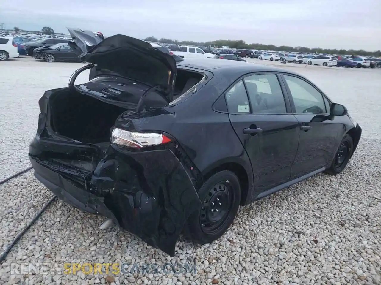 3 Photograph of a damaged car JTDEPMAE8MJ174501 TOYOTA COROLLA 2021