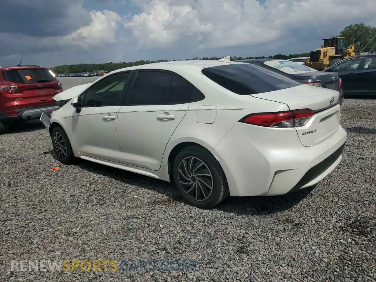 2 Photograph of a damaged car JTDEPMAE8MJ178371 TOYOTA COROLLA 2021