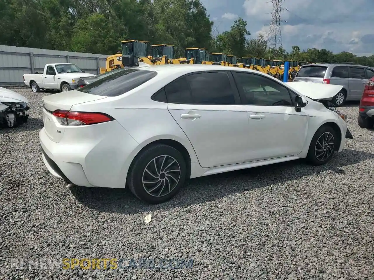 3 Photograph of a damaged car JTDEPMAE8MJ178371 TOYOTA COROLLA 2021