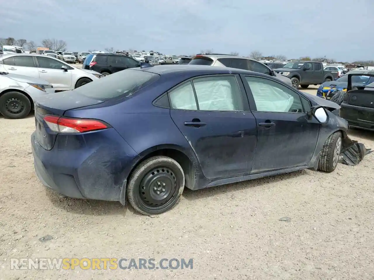 3 Photograph of a damaged car JTDEPMAE8MJ181836 TOYOTA COROLLA 2021