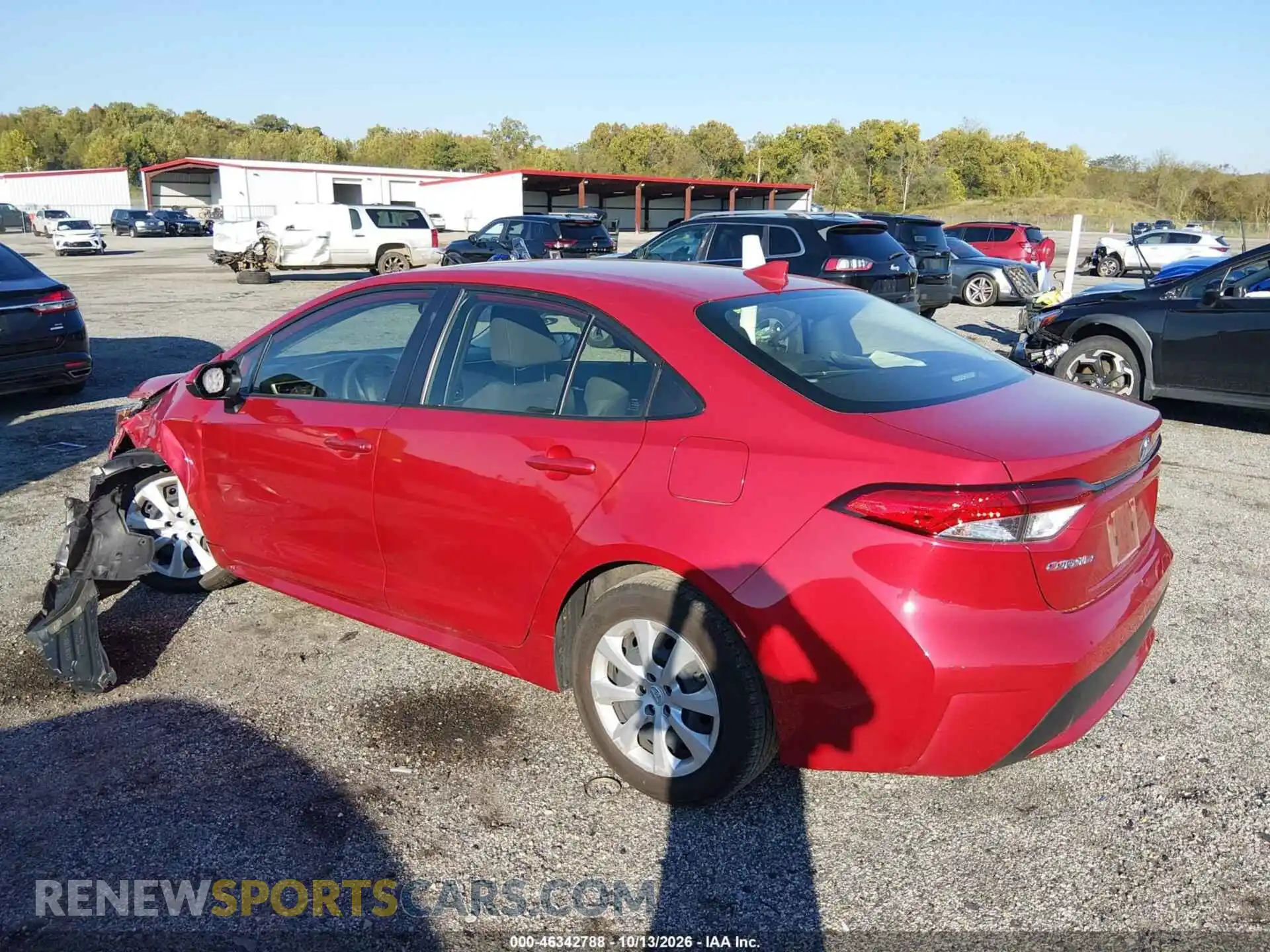 3 fotografías del automóvil dañado JTDEPMAE8MJ182551 TOYOTA COROLLA 2021