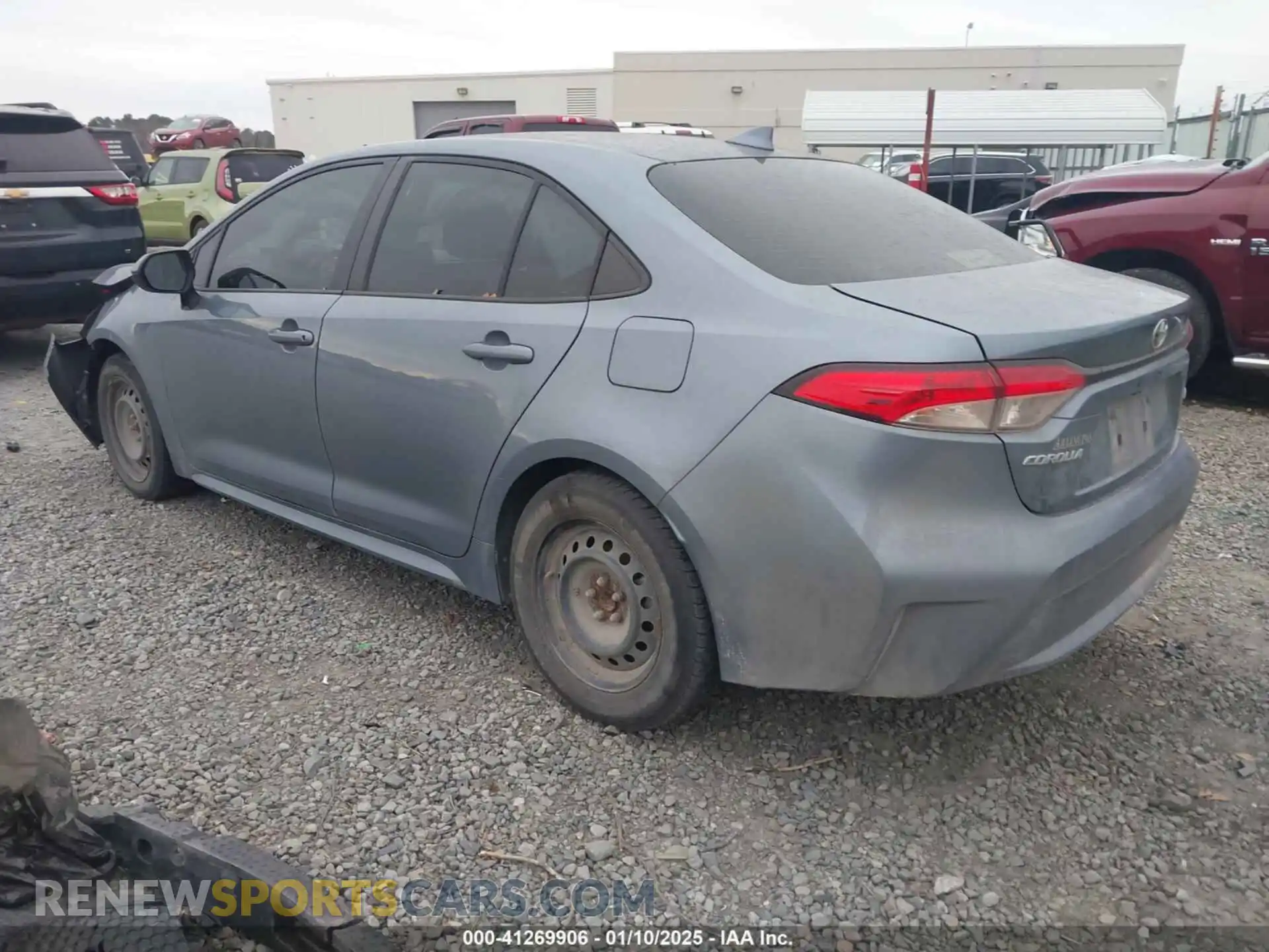 3 Photograph of a damaged car JTDEPMAE8MJ185725 TOYOTA COROLLA 2021