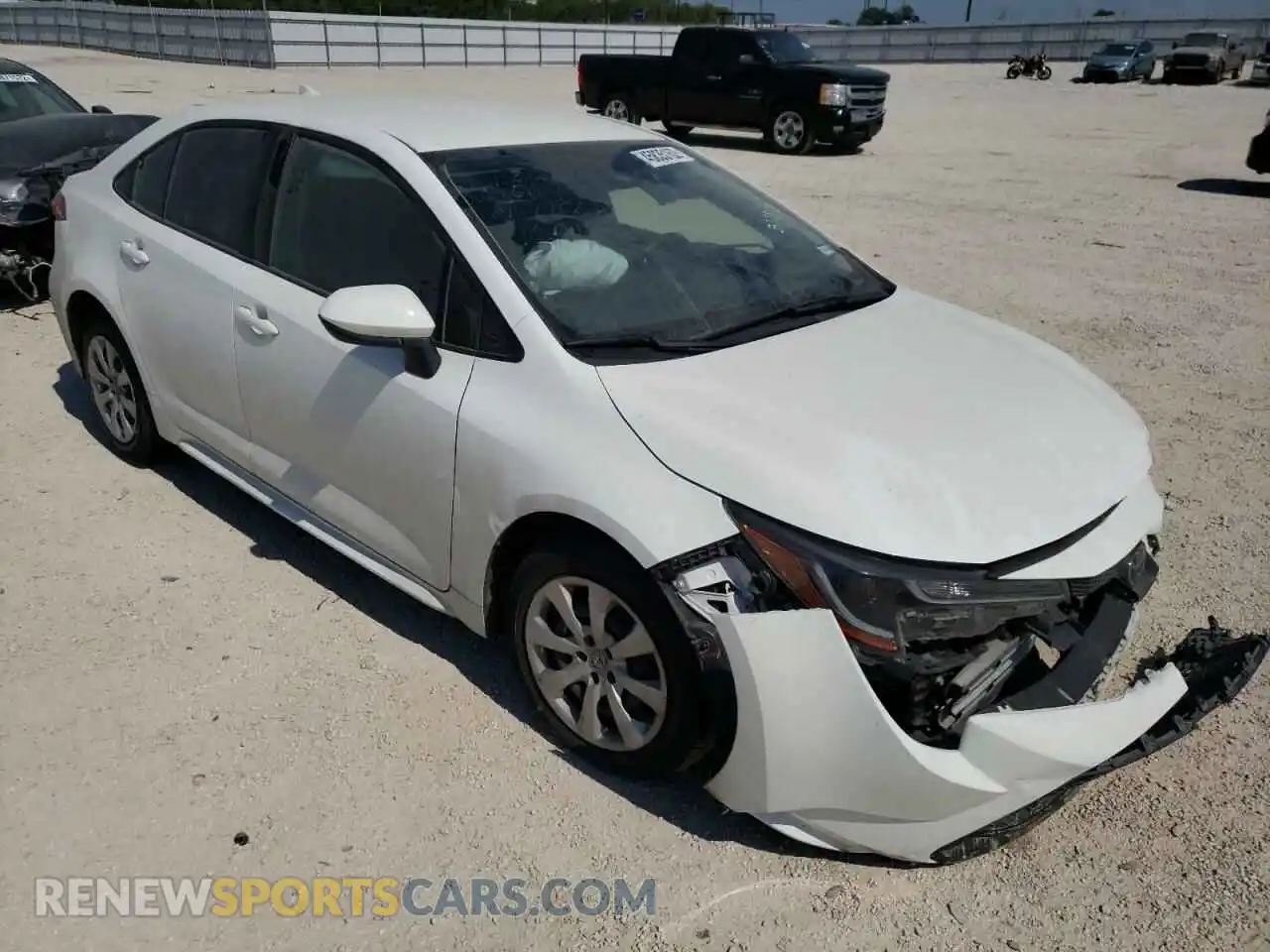 1 fotografías del automóvil dañado JTDEPMAE9MJ119099 TOYOTA COROLLA 2021