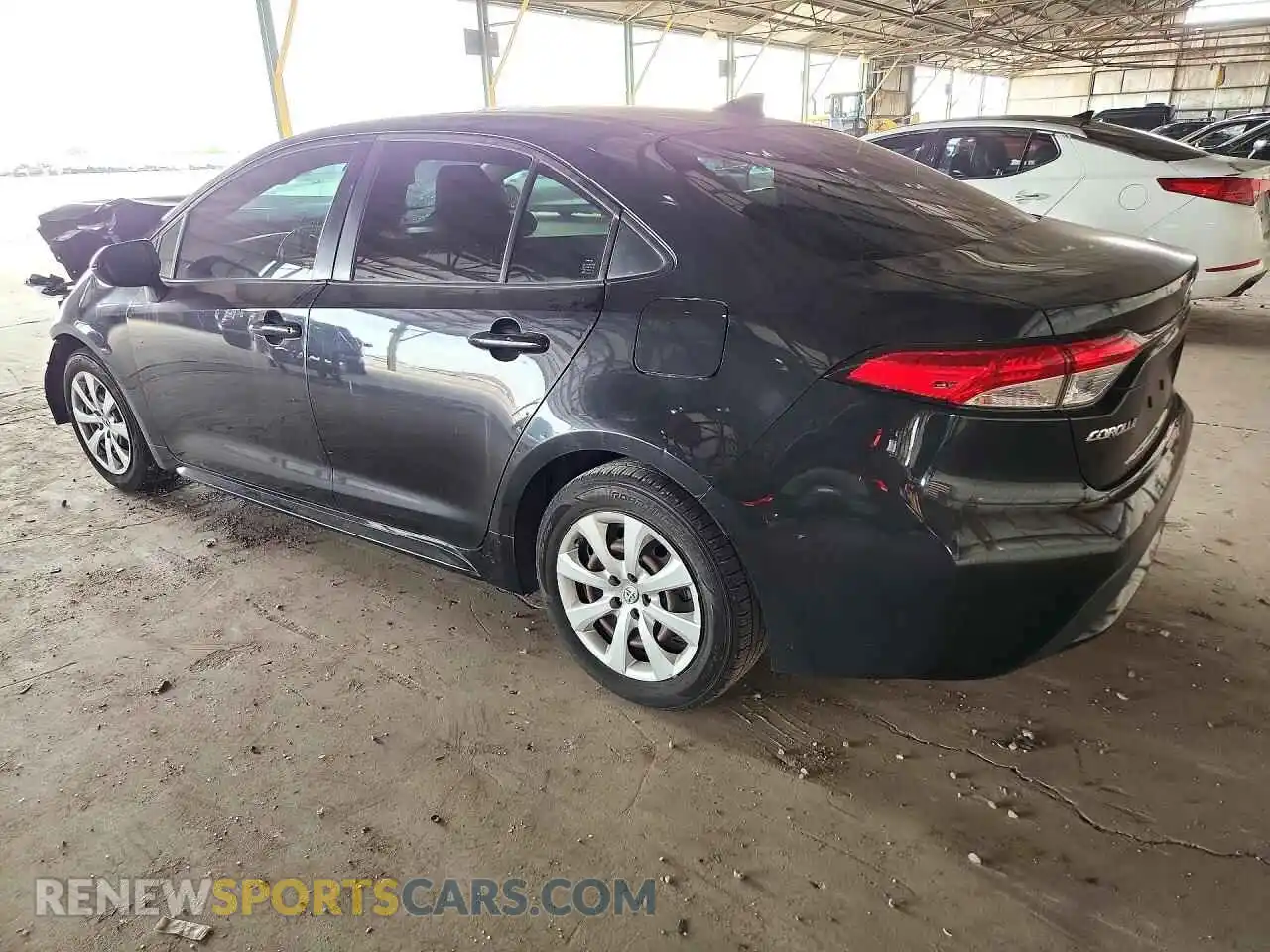 2 Photograph of a damaged car JTDEPMAE9MJ125341 TOYOTA COROLLA 2021