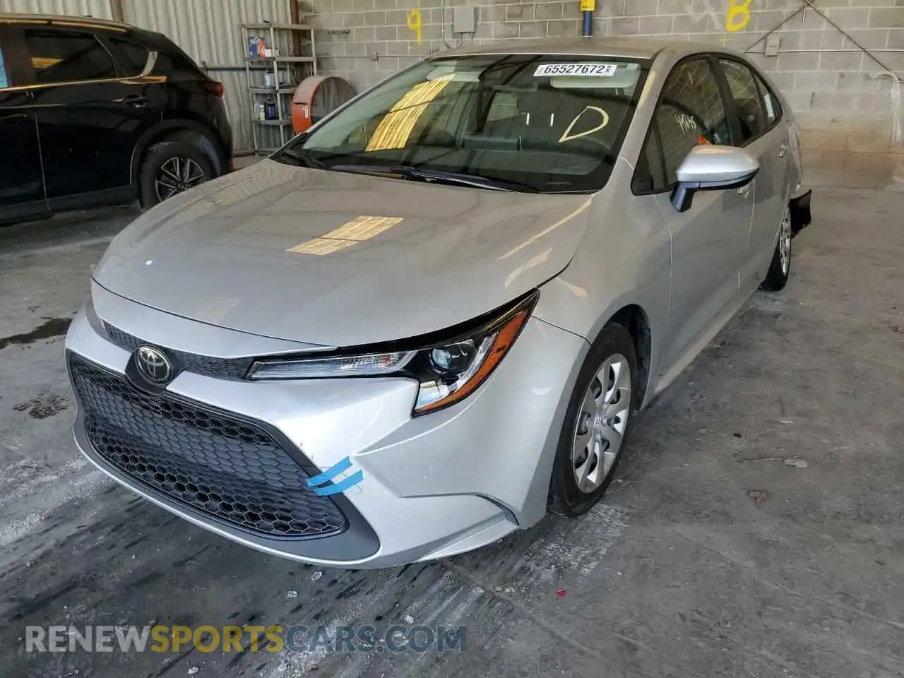 2 Photograph of a damaged car JTDEPMAE9MJ127509 TOYOTA COROLLA 2021