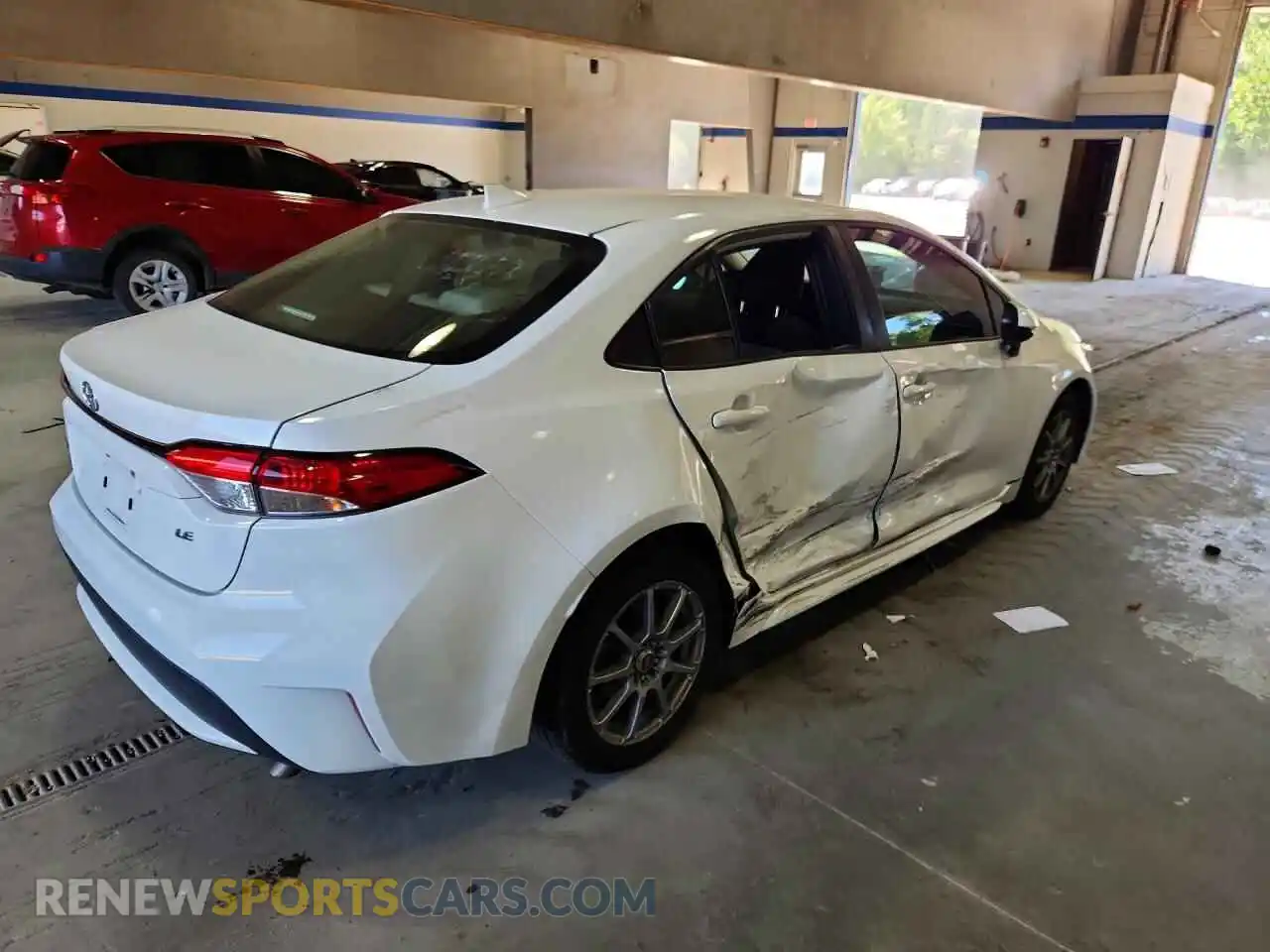 3 Photograph of a damaged car JTDEPMAE9MJ127686 TOYOTA COROLLA 2021