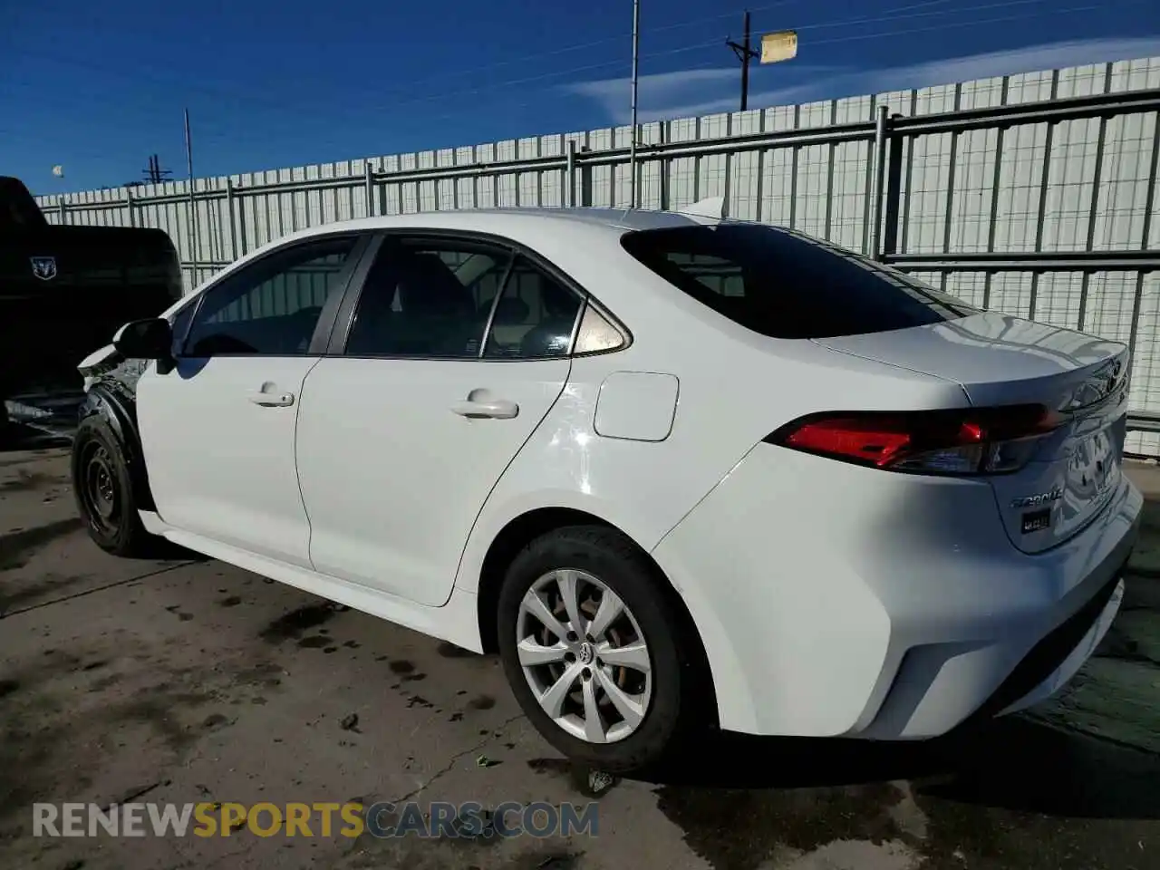 2 Photograph of a damaged car JTDEPMAE9MJ129082 TOYOTA COROLLA 2021