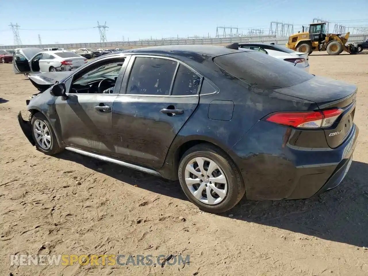 2 Photograph of a damaged car JTDEPMAE9MJ130815 TOYOTA COROLLA 2021