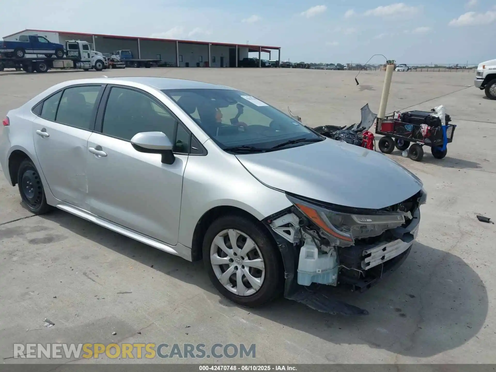 1 Фотография поврежденного автомобиля JTDEPMAE9MJ130944 TOYOTA COROLLA 2021