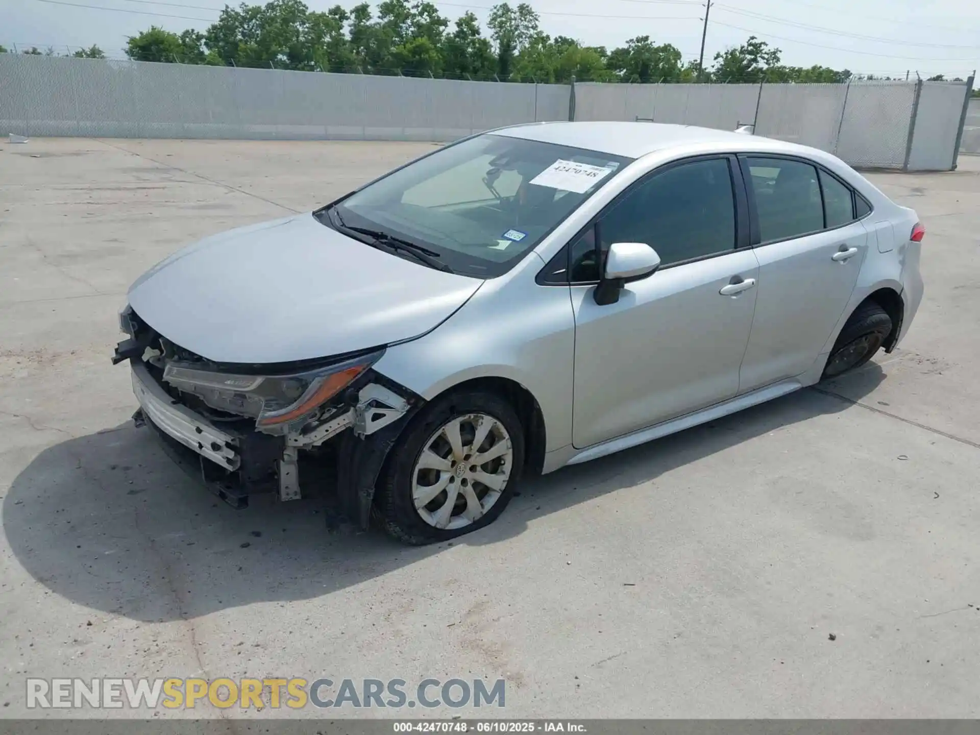 2 Фотография поврежденного автомобиля JTDEPMAE9MJ130944 TOYOTA COROLLA 2021
