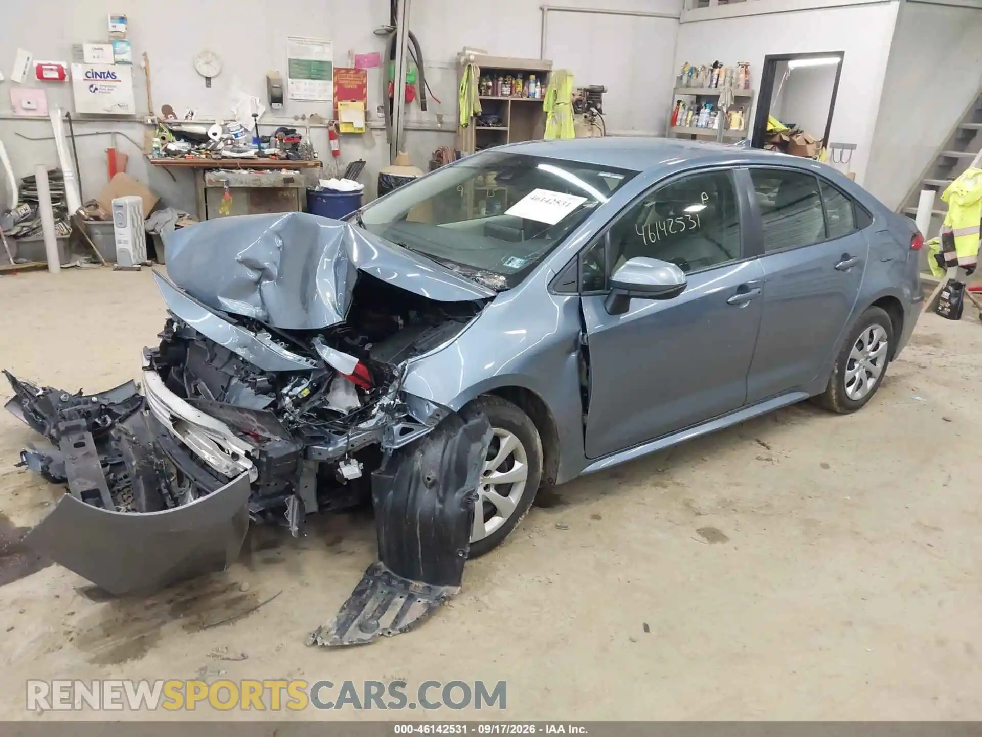 2 Photograph of a damaged car JTDEPMAE9MJ131589 TOYOTA COROLLA 2021