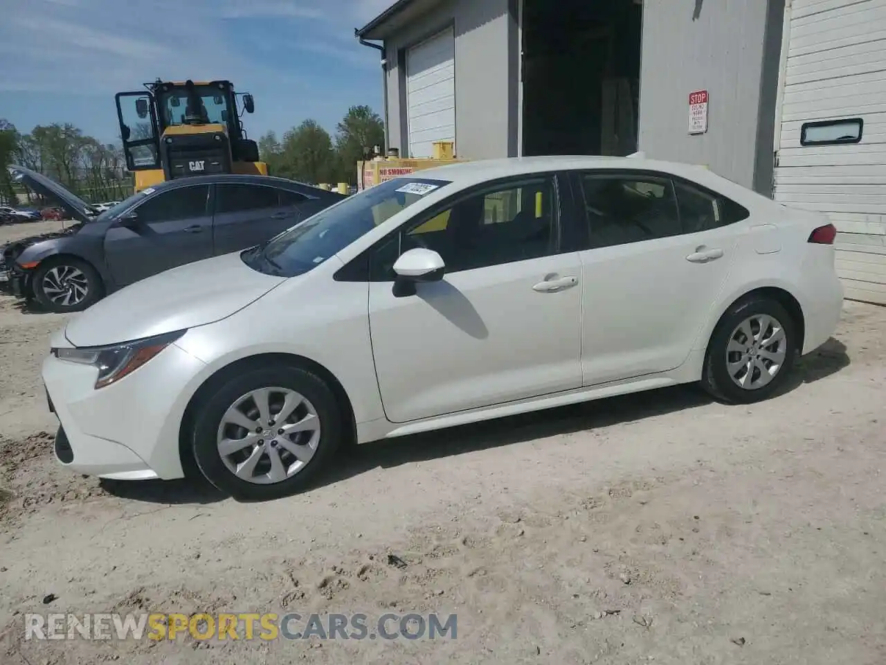 1 Photograph of a damaged car JTDEPMAE9MJ137442 TOYOTA COROLLA 2021