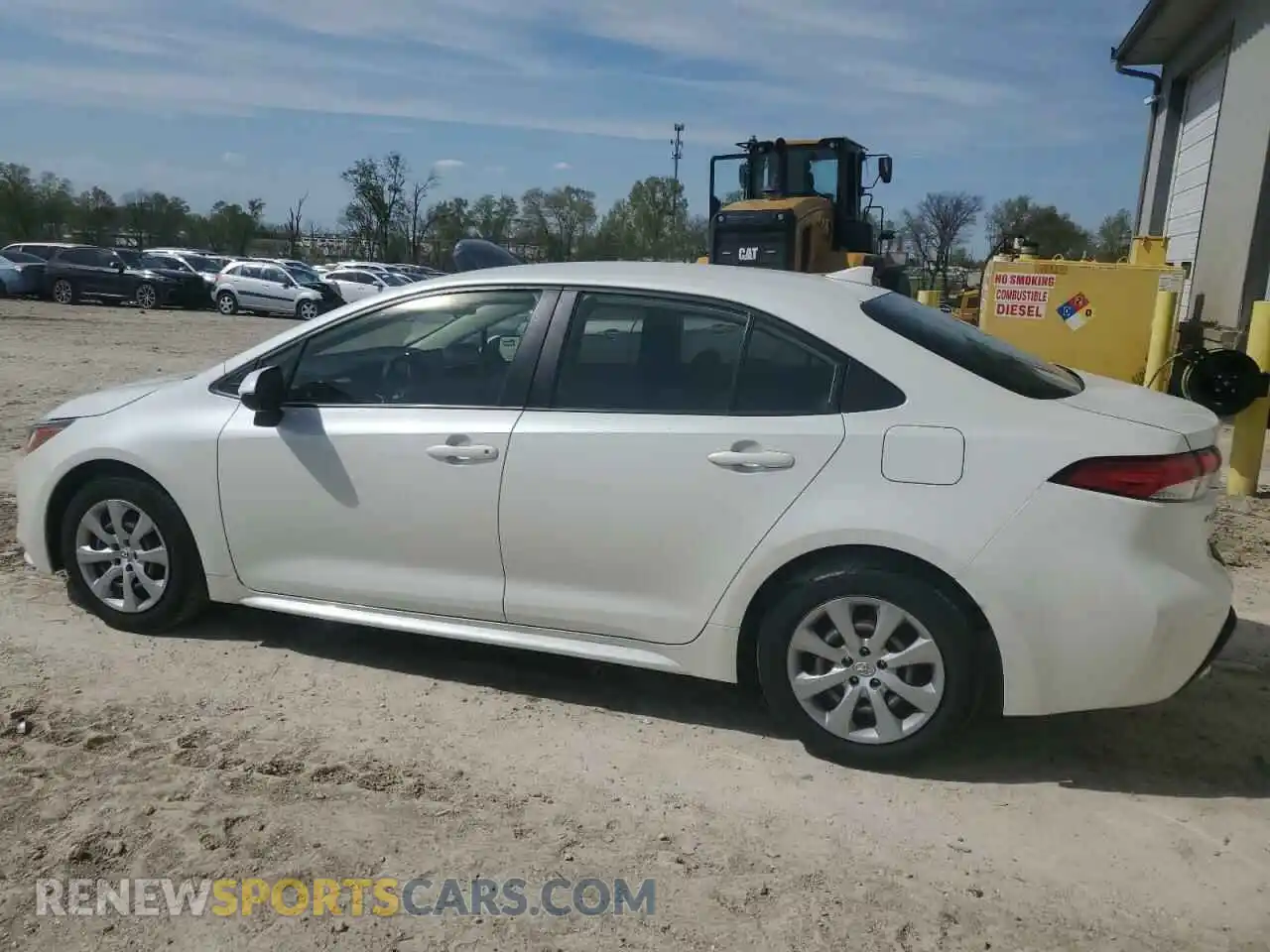 2 Photograph of a damaged car JTDEPMAE9MJ137442 TOYOTA COROLLA 2021