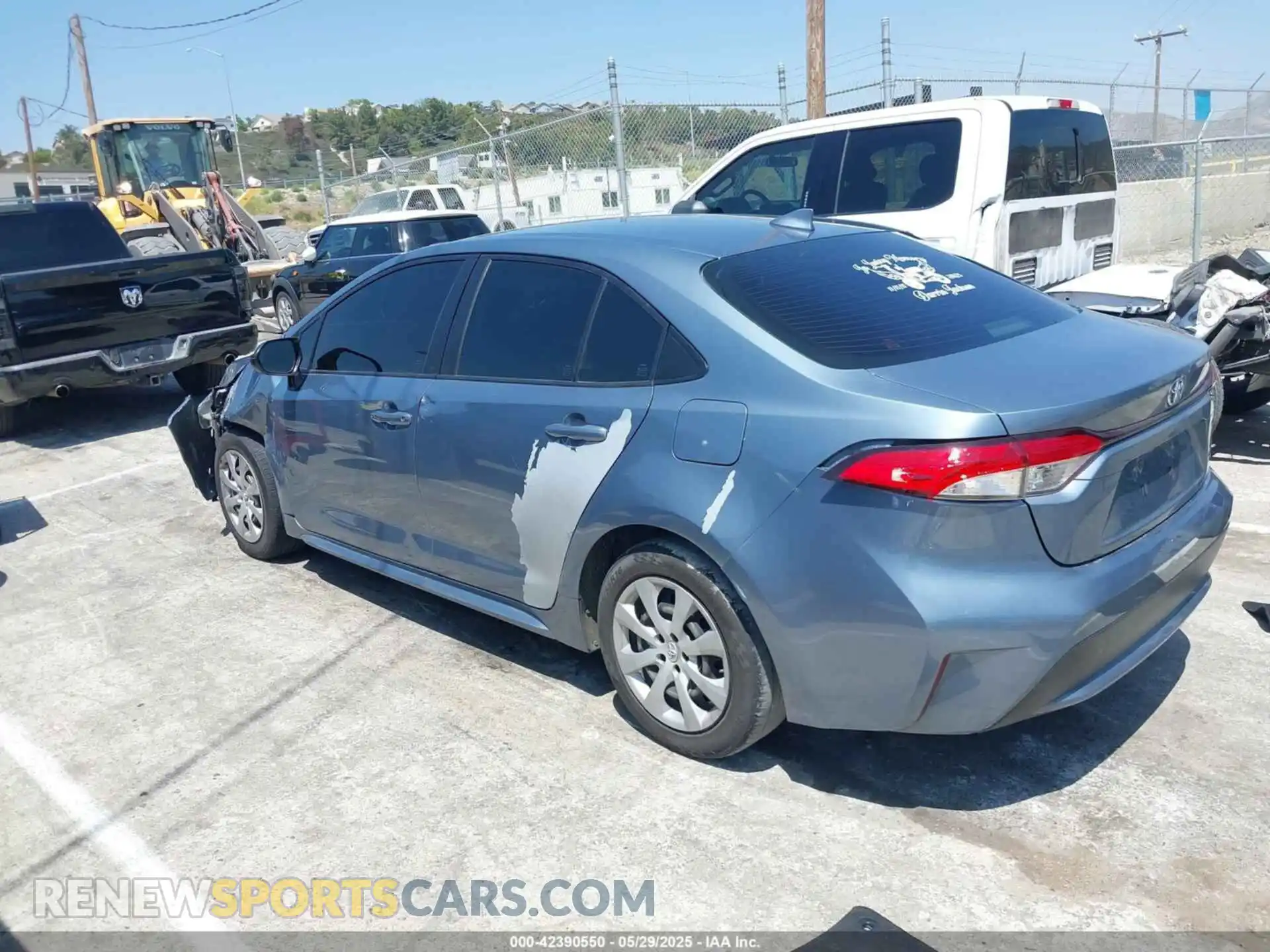 3 fotografías del automóvil dañado JTDEPMAE9MJ141815 TOYOTA COROLLA 2021