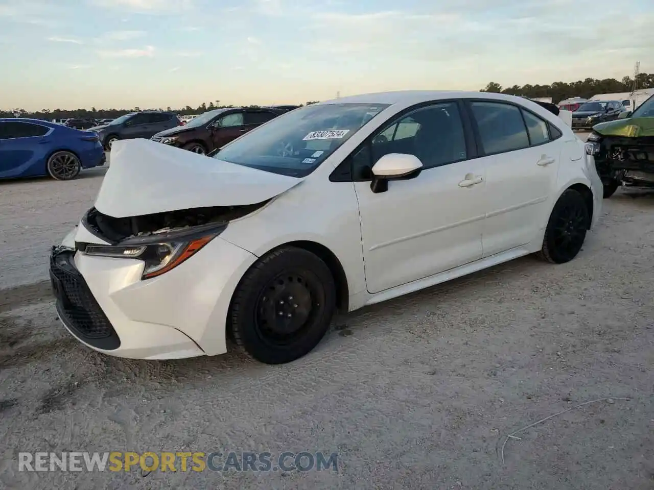 1 Photograph of a damaged car JTDEPMAE9MJ144438 TOYOTA COROLLA 2021