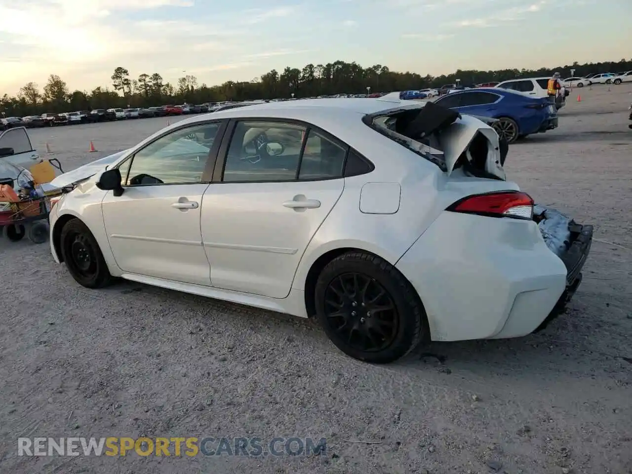 2 Photograph of a damaged car JTDEPMAE9MJ144438 TOYOTA COROLLA 2021