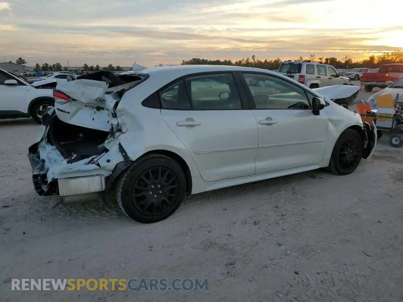 3 Photograph of a damaged car JTDEPMAE9MJ144438 TOYOTA COROLLA 2021