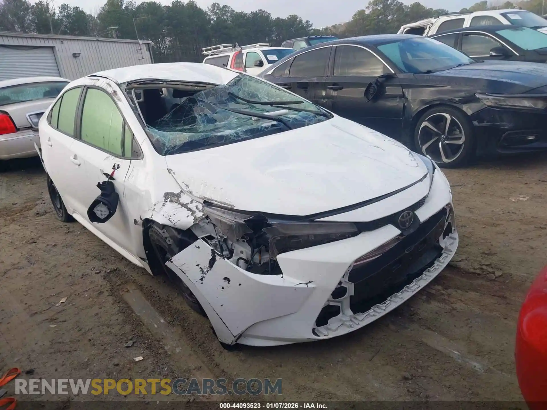 1 Photograph of a damaged car JTDEPMAE9MJ146920 TOYOTA COROLLA 2021