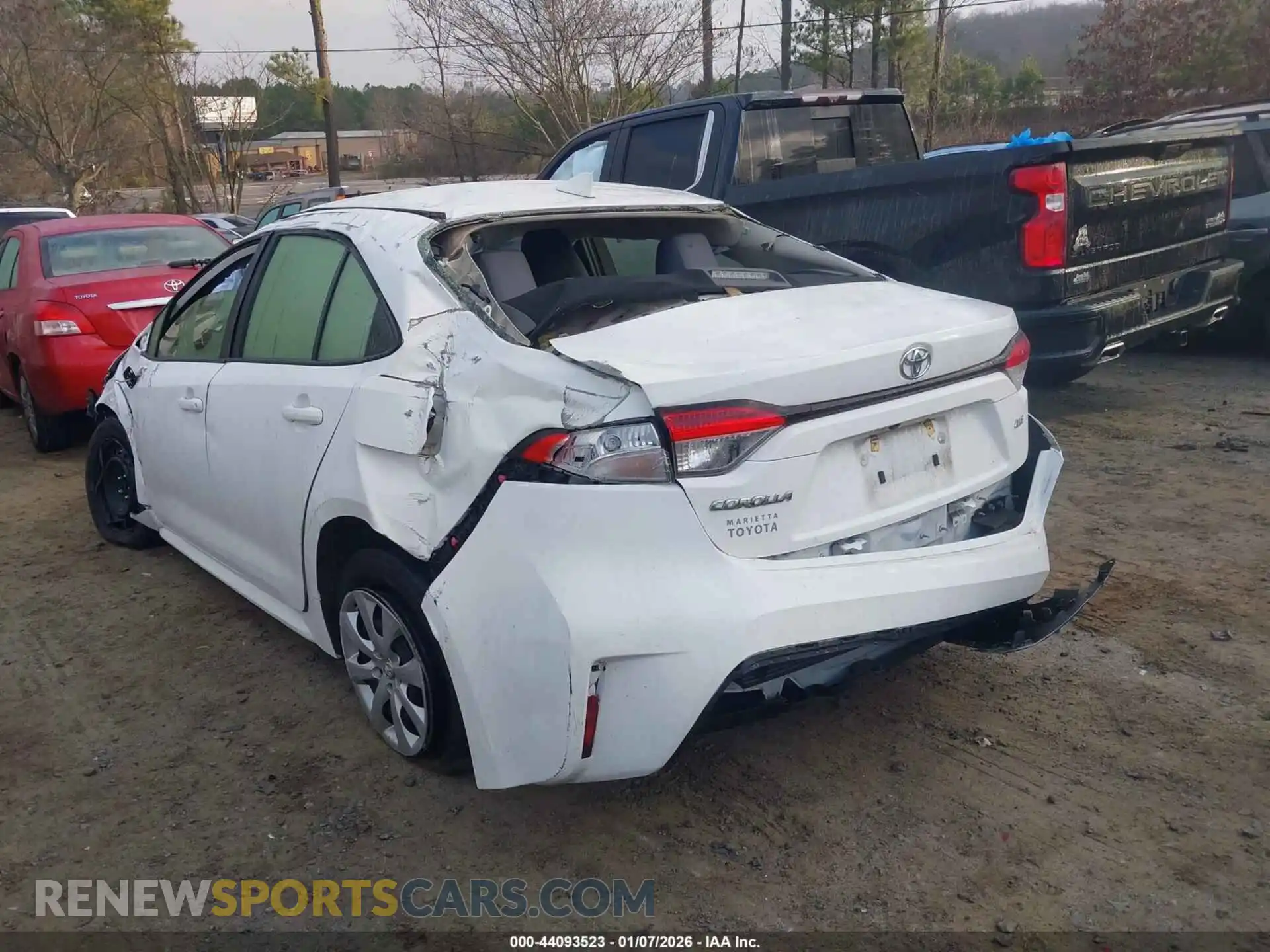 3 Photograph of a damaged car JTDEPMAE9MJ146920 TOYOTA COROLLA 2021