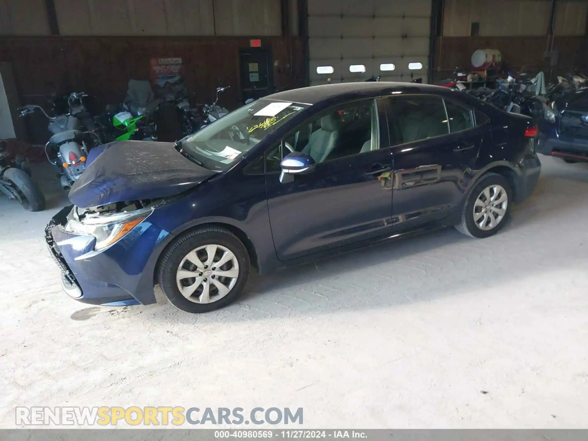 2 Photograph of a damaged car JTDEPMAE9MJ147422 TOYOTA COROLLA 2021