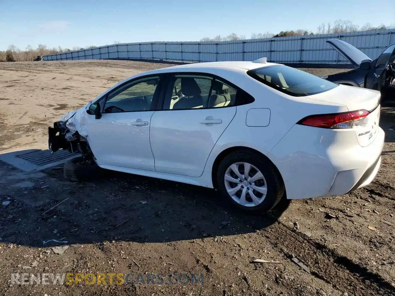 2 Photograph of a damaged car JTDEPMAE9MJ147436 TOYOTA COROLLA 2021