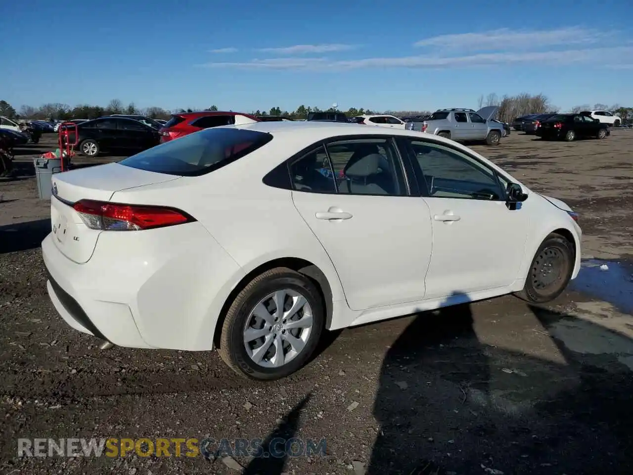 3 Photograph of a damaged car JTDEPMAE9MJ147436 TOYOTA COROLLA 2021