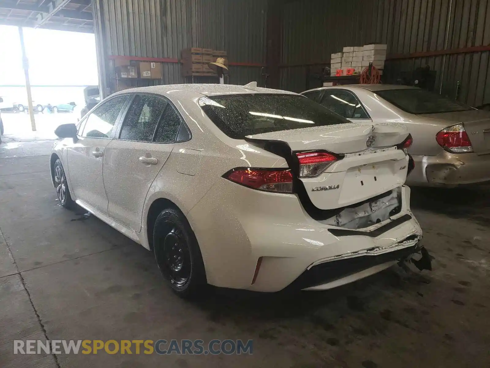 3 Photograph of a damaged car JTDEPMAE9MJ149221 TOYOTA COROLLA 2021