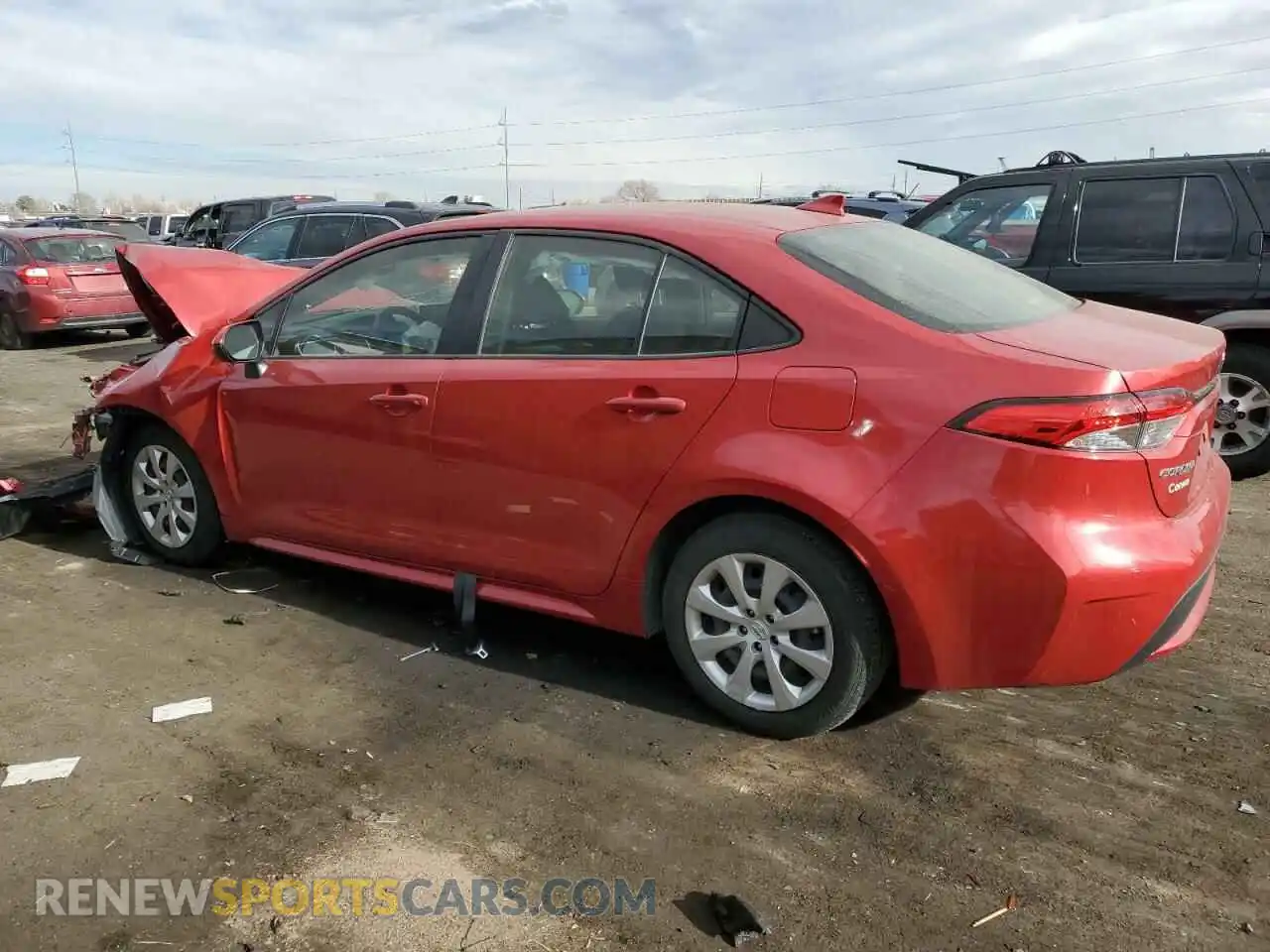 2 Photograph of a damaged car JTDEPMAE9MJ149378 TOYOTA COROLLA 2021
