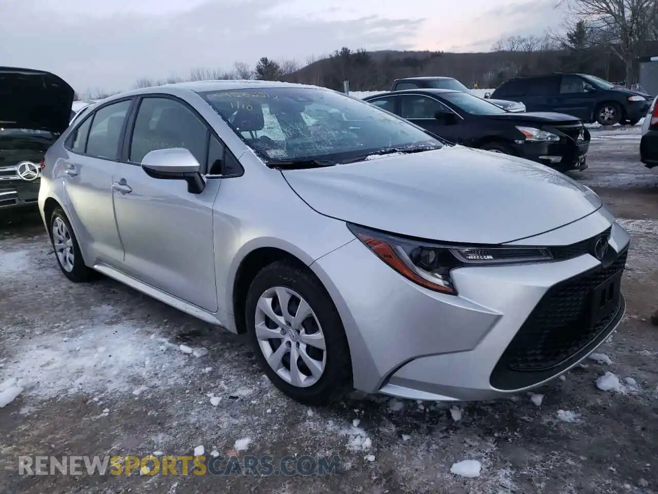1 Фотография поврежденного автомобиля JTDEPMAE9MJ149476 TOYOTA COROLLA 2021