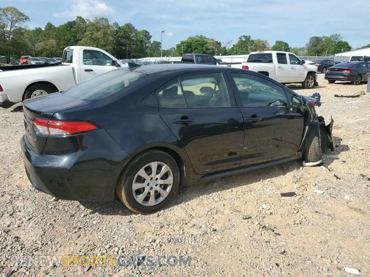 3 Photograph of a damaged car JTDEPMAE9MJ151521 TOYOTA COROLLA 2021