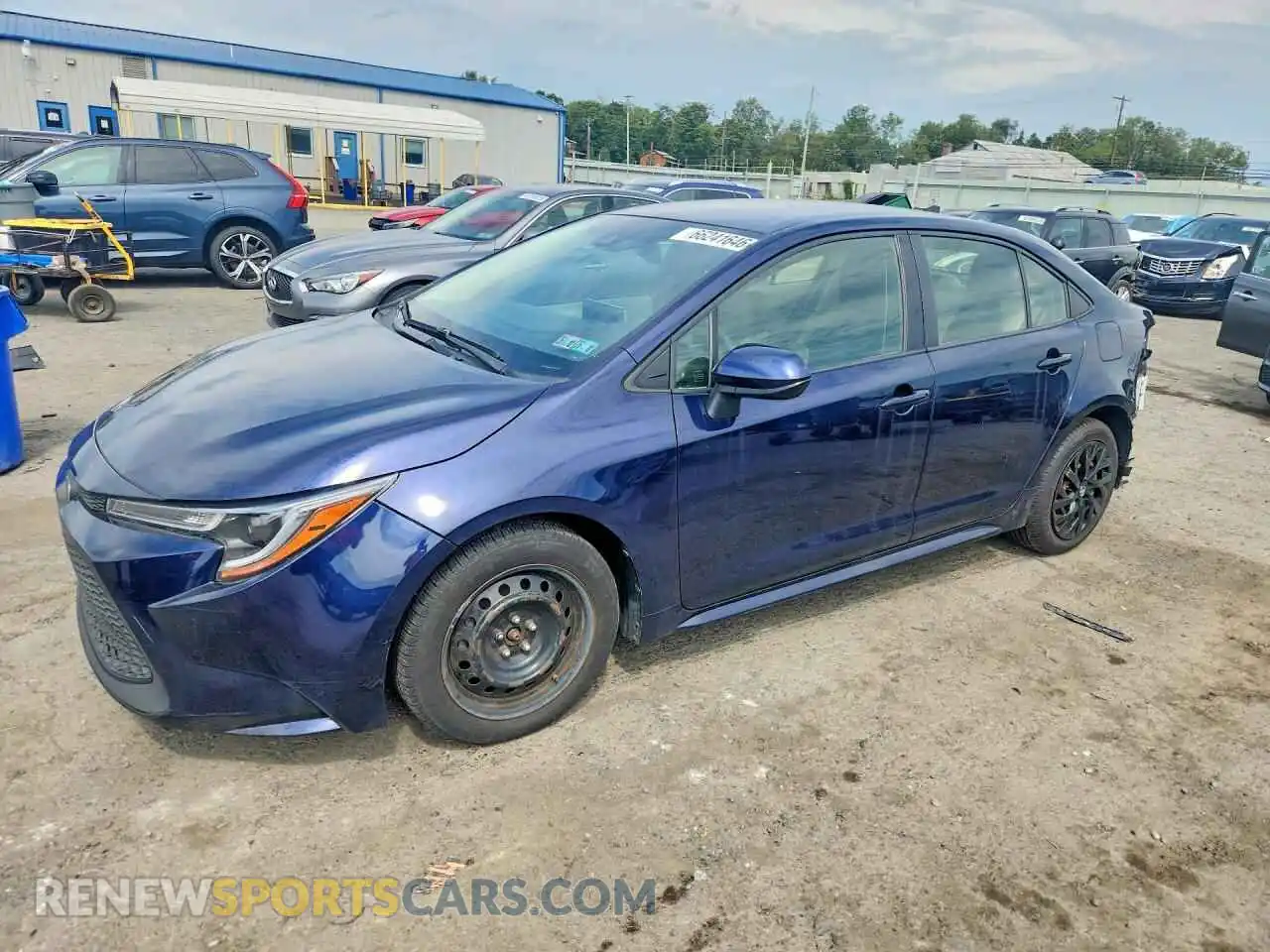 1 Photograph of a damaged car JTDEPMAE9MJ161062 TOYOTA COROLLA 2021
